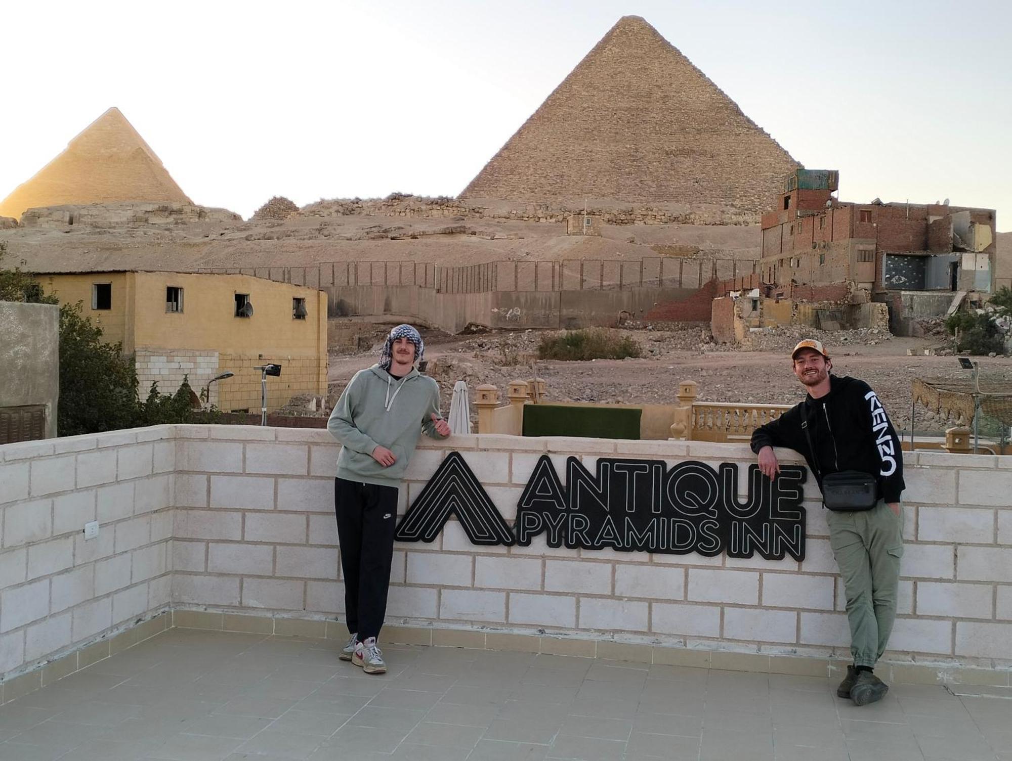 Antique Pyramids Inn Giza Luaran gambar